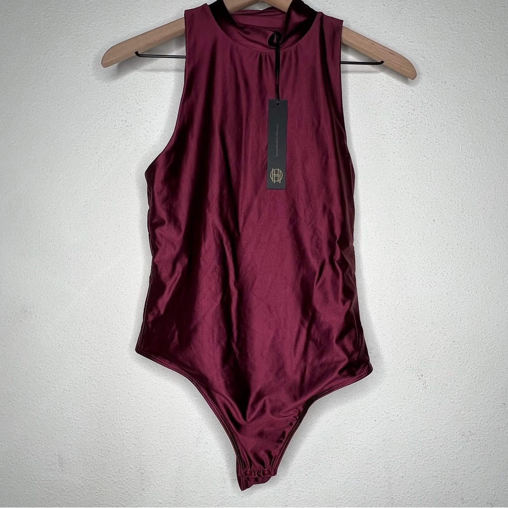 House of Harlow 1960 Mockneck bodysuit size S NWT